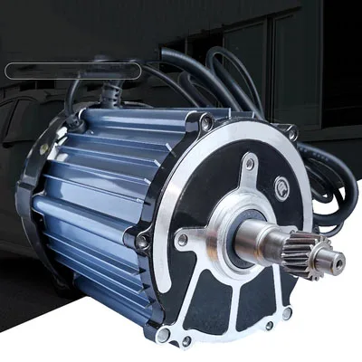 Двигатель дифференциальный бесщеточный постоянный магнит 16 зубьев DC48/60/72V2000W280 0