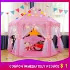 Детская палатка принцесса сухой бассейн вигвам замок для девочек портативный игровой домик Детская уличная Складная Игровая палатка детская Пляжная палатка подарок для детей
