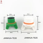 Бесплатная доставка, 10 шт., 34 дюйма, 25 мм, фитинги для труб из полипропилена, штекер 20 мм для термоплавкого водонагревателя, бытовые фитинги для труб