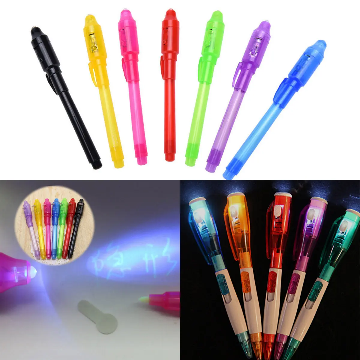 Волшебный 2 в 1 УФ граффити светильник свет комбинированные креативные