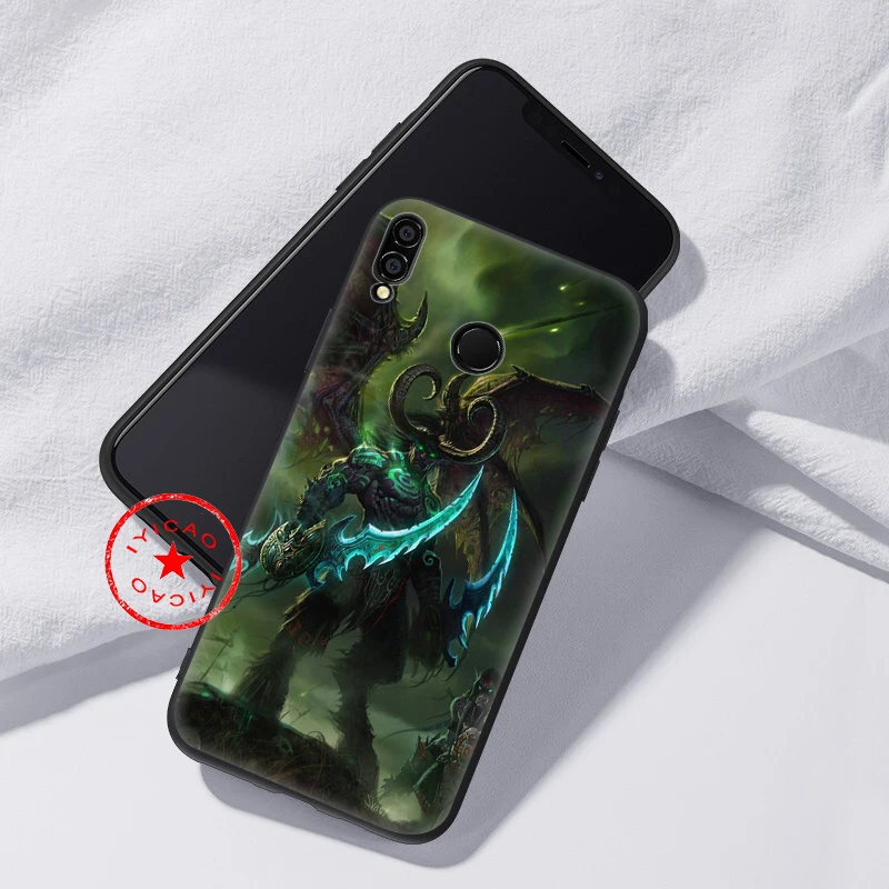 IYICAO World Of Warcraft Soft Case for Huawei Honor 20 10 9X 9 8X 8C 8 7X 7A 6A Lite Pro View Note Phone Cover |