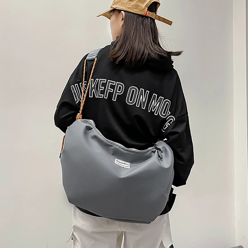 

Веревочный ремень на плечо, женская сумка, водонепроницаемая нейлоновая женская сумка для подмышек, женская сумка-мессенджер, модная повсе...