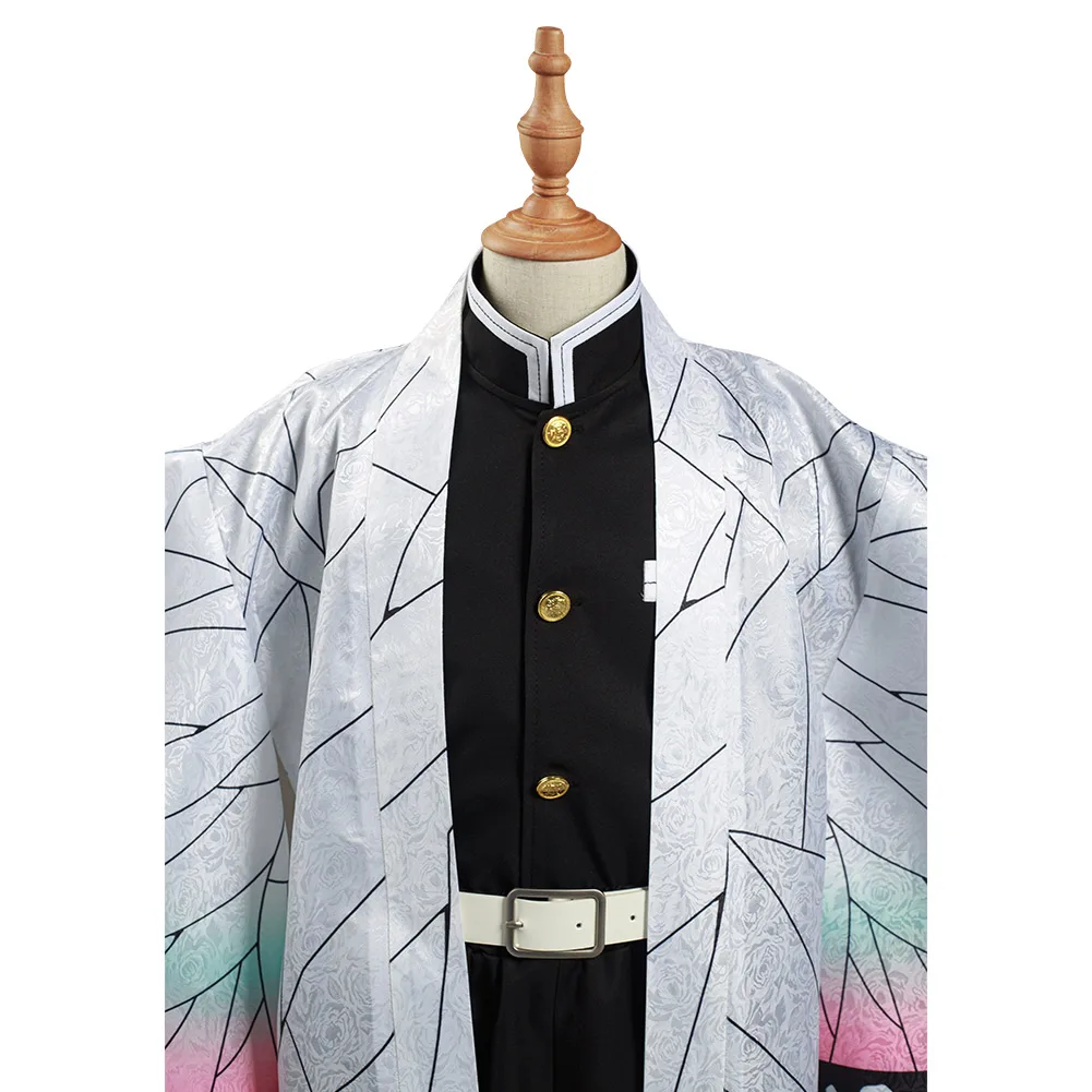 Костюм для косплея шинобу из м/ф рассекающий демонов детский плащ-пальто на