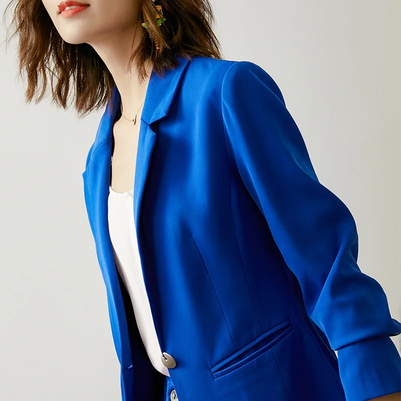 Ellacey 2019 модный брючный костюм профессиональный бутик Женский комплект из двух