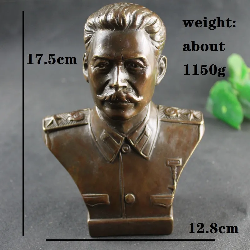 Латунная статуэтка Иосифа Сталина