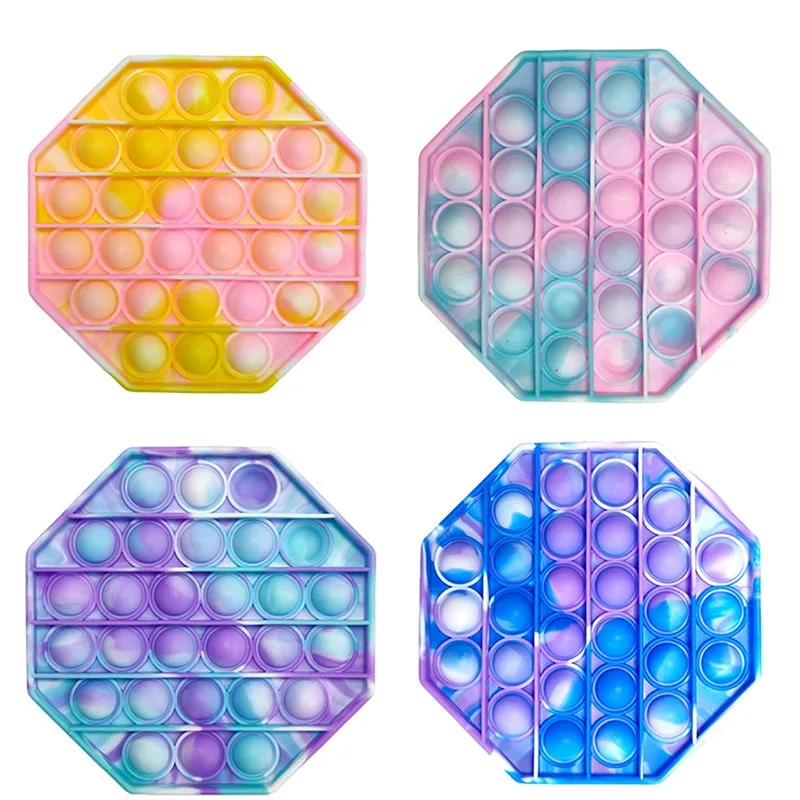 

Fidget Toy Fidget Toys Set Toy Colorful Push Bubble Stress Relief Toys Fidget Toys Silicone Decomression Toys
