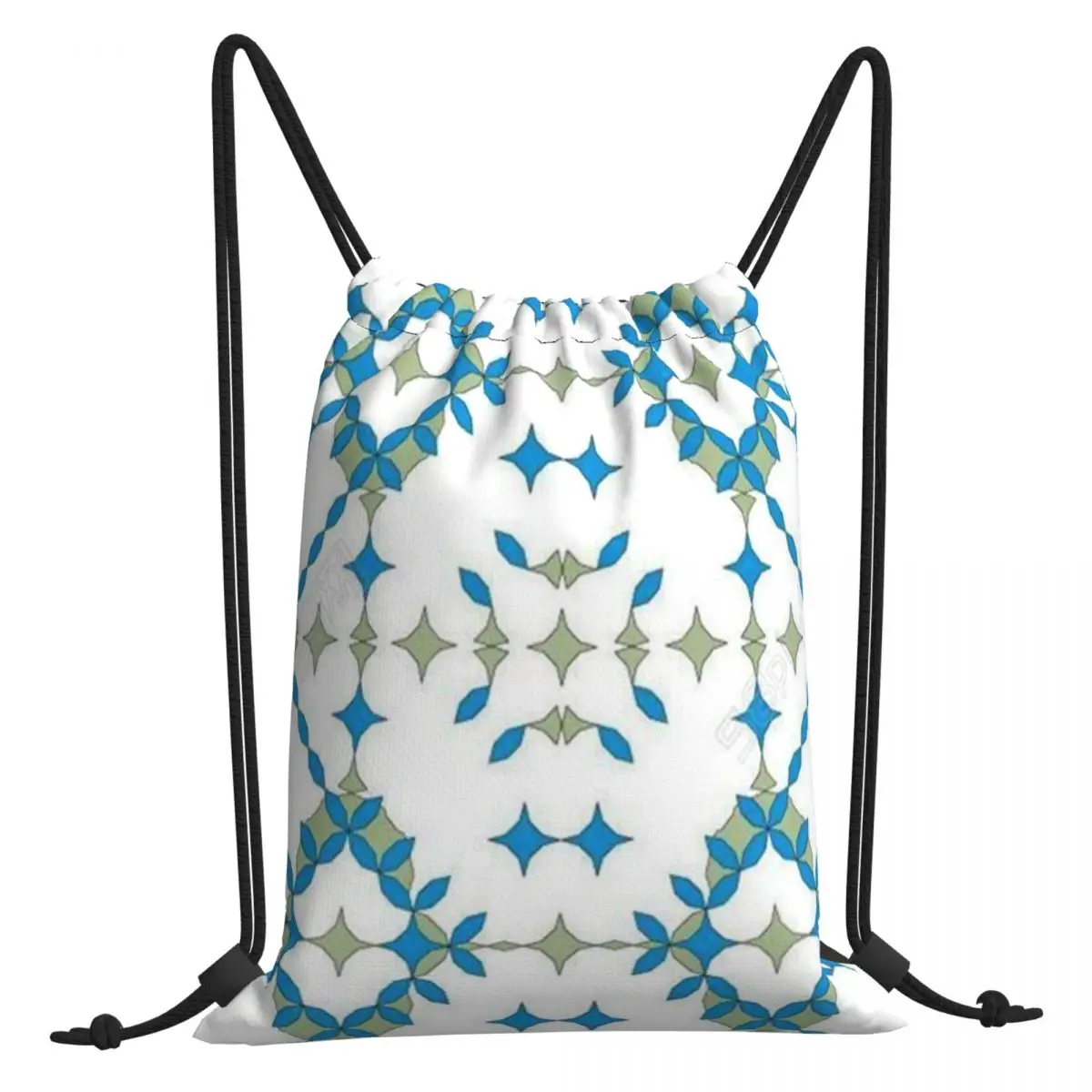 

Muslim beautiful new men and women drawstring backpack outdoor portable backpack travel fitness shopping bag drawstring backpack