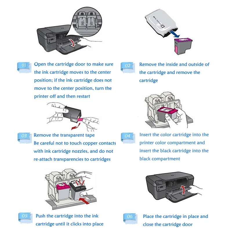 Для HP 301 xl зависть 4500 с чернилами Deskjet 2630 2540 2510 1000 1050 принтер 301XL Совместимый
