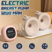 new lcd smart electric wearable breast pump automatic hands free silent usb rechargeable milk extractor baby breastfeeding