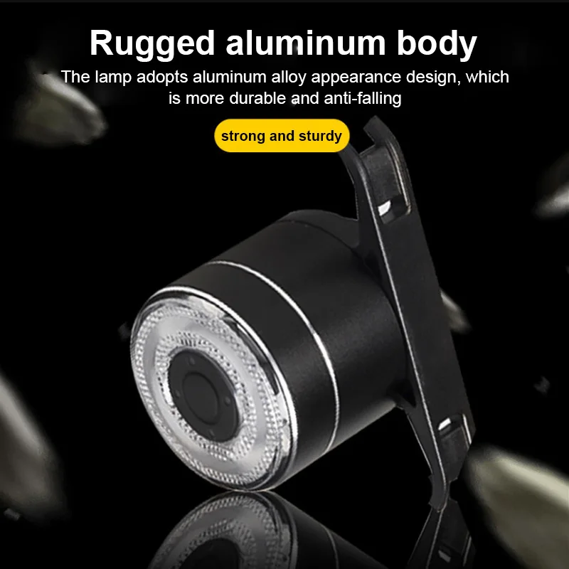 

Bike Sensor LED Tail Light MTB Cycle Intelligent Brake light IPX6 Waterproof Bicycle Accessories aluminum alloy plastic