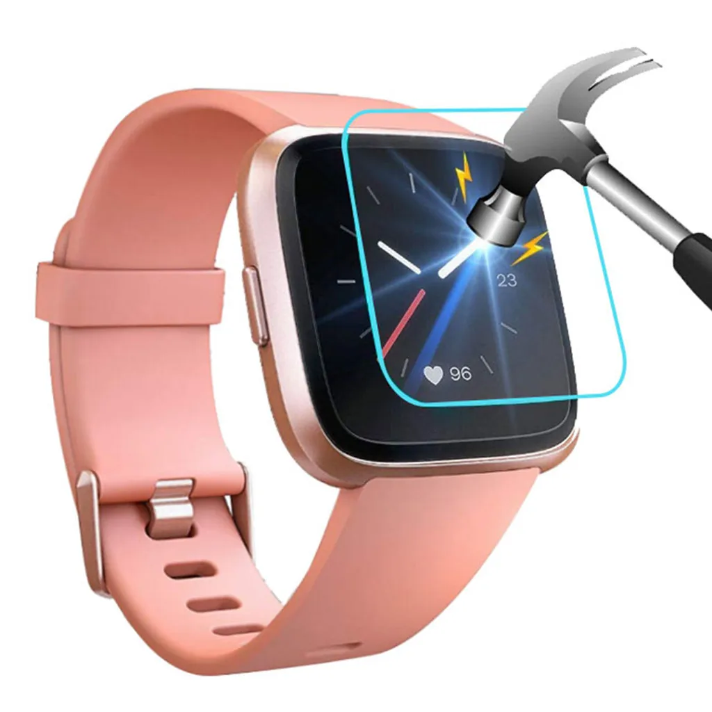 3/5 шт упаковка пленка для экрана из закаленного стекла протектор Fitbit Versa Lite Смарт