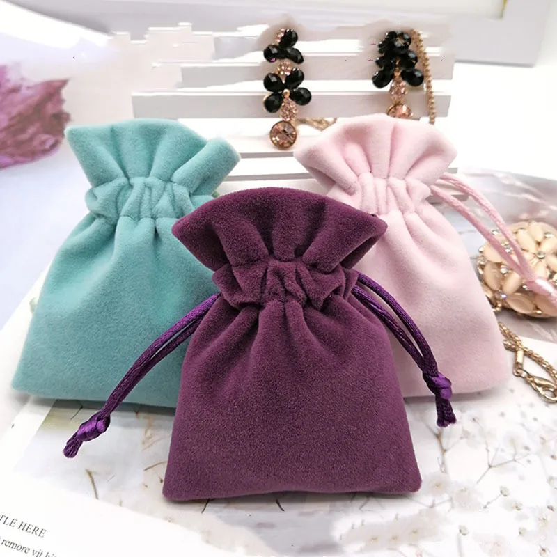 Es Gift Cases Velvet Soft Small Cosmetic Bag  Sanitary Pads Organizer Pouch Sugar Container
