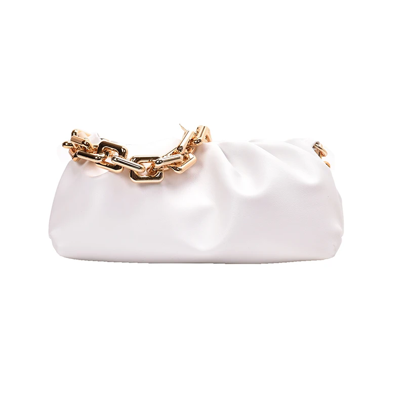 

Popular Gold Cell Phone Chain Bags for Women 2021 Summer PU Leather Crossbody Bags for Women Luxuury Elegant Shoulder Handbags