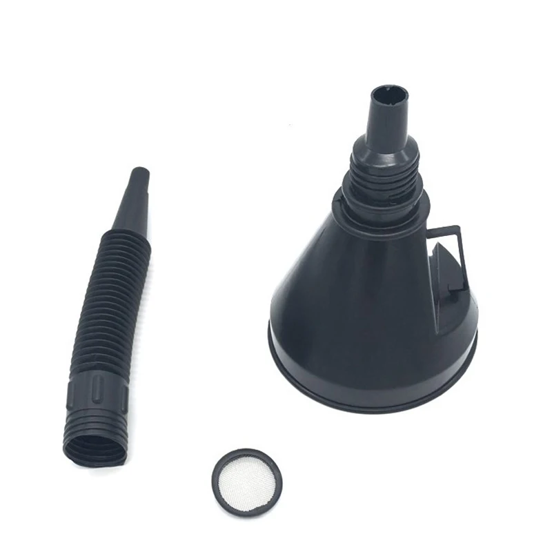 

Universal Oiler Filter Funnel Car Truck Motorcycle With Spout Pipe Pour Diesel