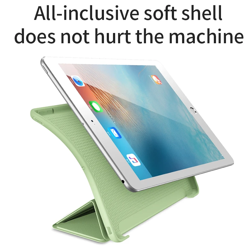 Чехол для iPad 2 3 4 9 7 дюйма искусственная кожа мягкая задняя крышка Ультратонкий