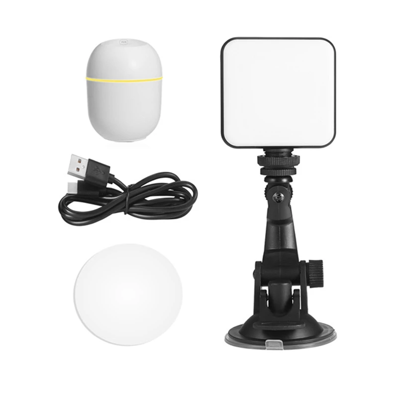 

Video Conference Lighting Kit, Zoom Lighting for Computer, Laptop Video Conferencing Photography Light with Humidifier