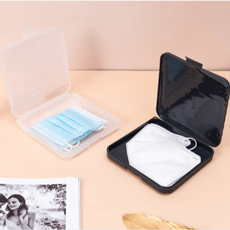 

Disposable Mask Case Storage Box Organizer Mask Storage Case Mask Storage Box Portable Face Mask Storage Case Mask Holder