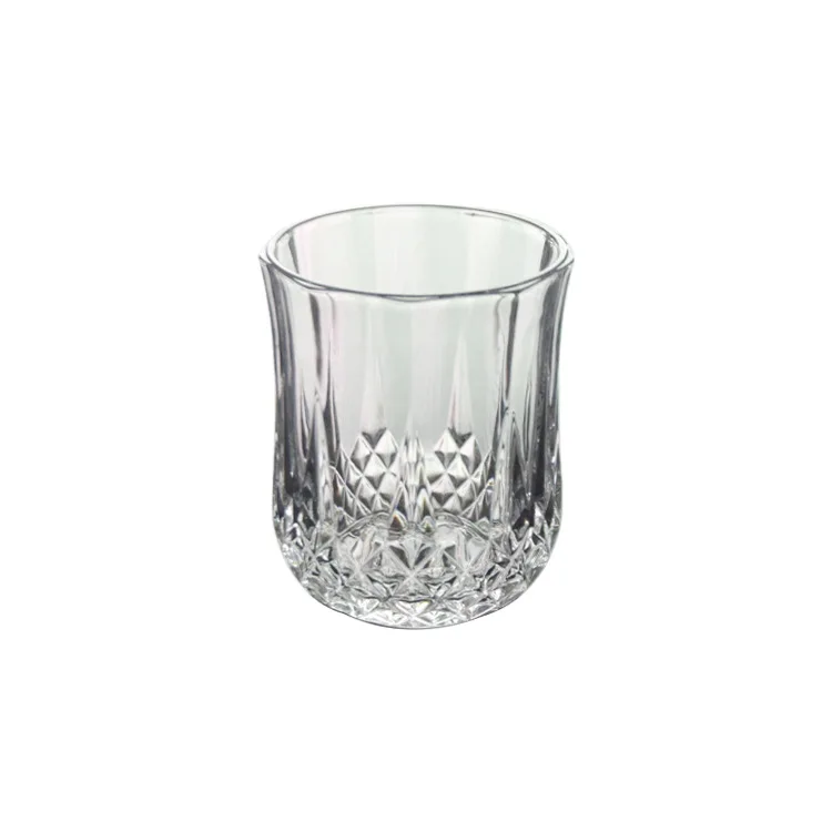

2 Pcs/lot luxury fashion home lead-free whiskey glass high quality party club wine glass cup for whiskey 200901-24
