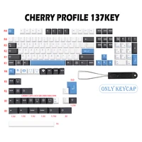 gmk key arctic keycap set cherry profile pbt keycaps for mx switch dz60 gk61sk61 anime dye sub key cap 137 keys whit 7u spacebar