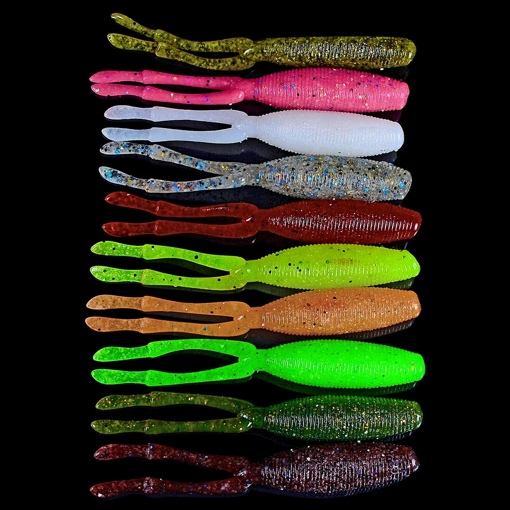 Comdaba 10 шт./лот искусственная рыболовная приманка Мягкая 6 г/9 см приманки для шэда