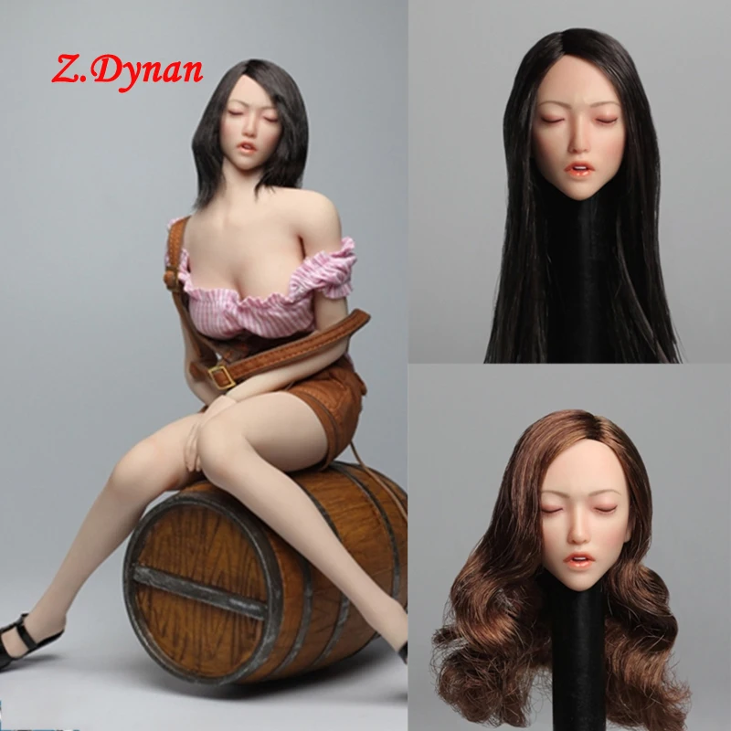Экшн фигурки в масштабе 1/6 SDH009 аксессуары азиатская красота голова для сна Для 12
