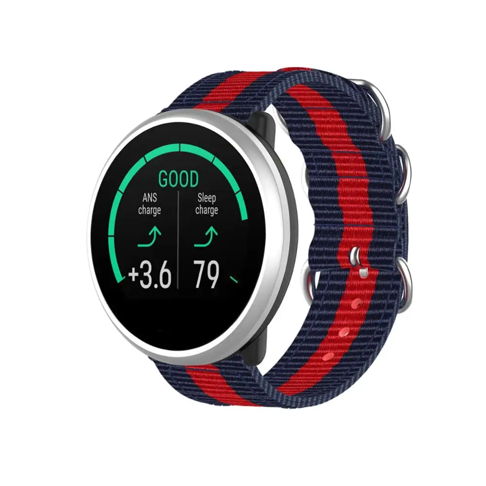 Одежда высшего качества для Полар-флиса разжечь часы на запястье 20 мм нейлоновый