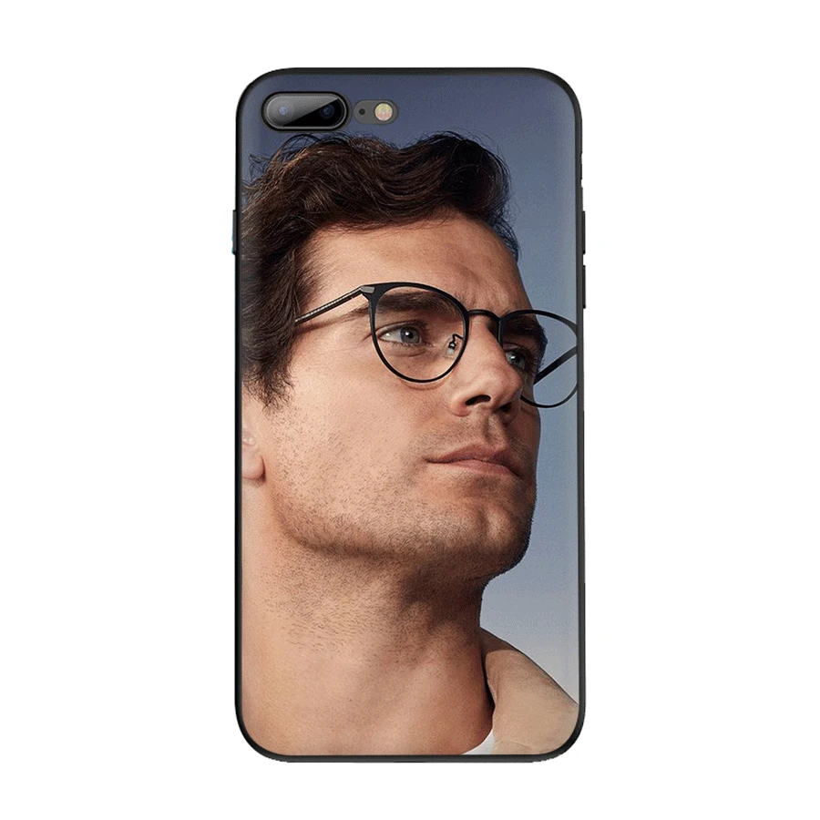B8 Мобильный чехол для телефона tpu для iPhone 11 Pro XR X XS Max iPhone 7 8 6 6s плюс 5 5S SE чехол Генри кавилл - Цвет: B8