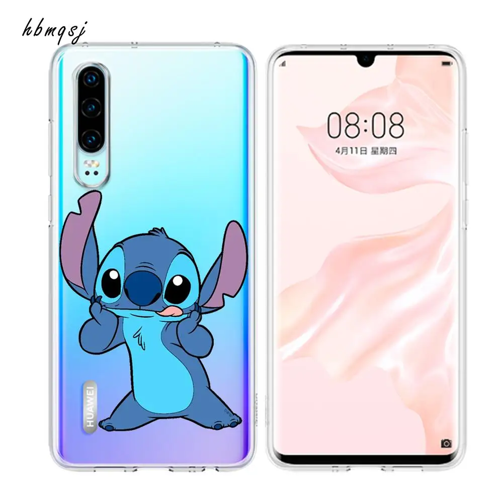 Мультяшный чехол для huawei honor 6a силиконовый мягкий милый оригинальный прозрачный