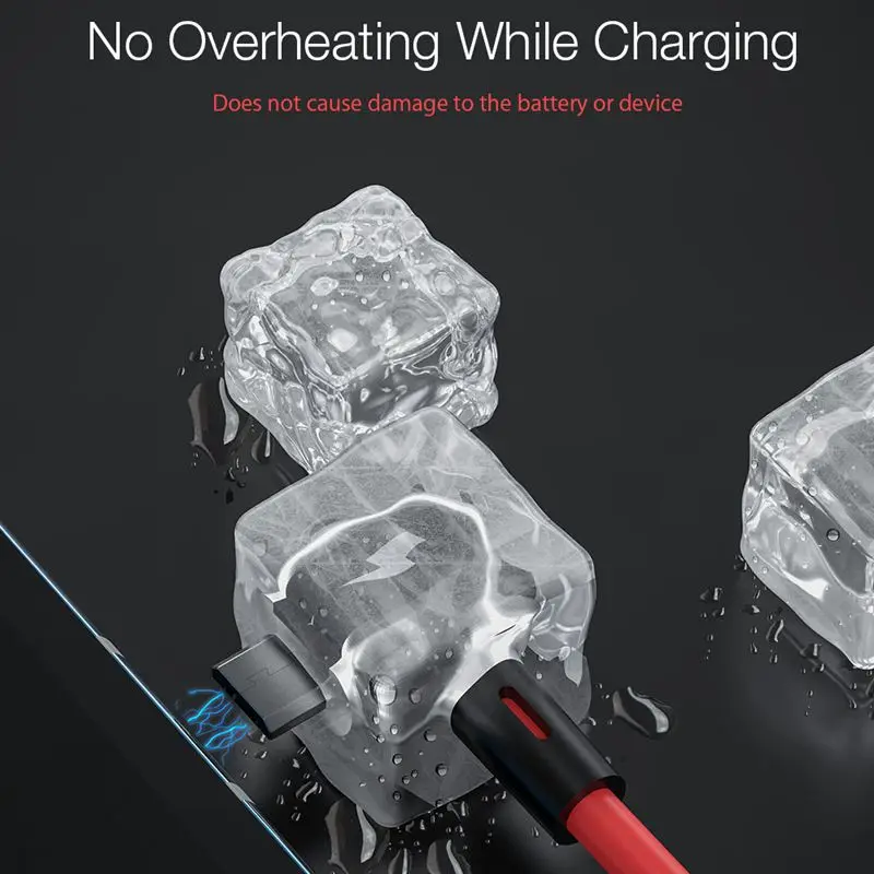 Кабель Micro USB Blitzwolf 90 ° под прямым углом 2 4 А usb кабель для быстрой зарядки и
