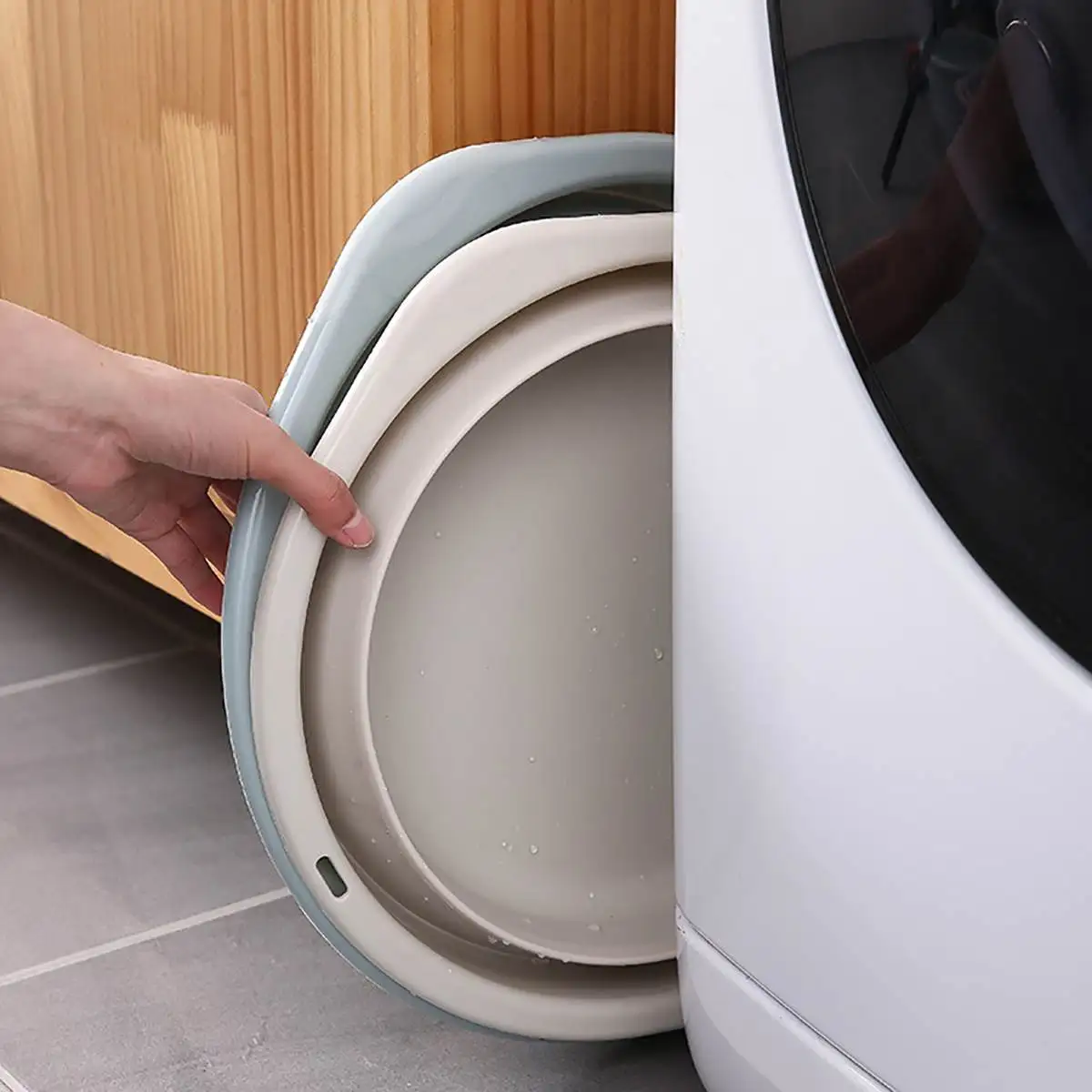 Портативное складное ведро складная раковина туристическое уличное рыбалка