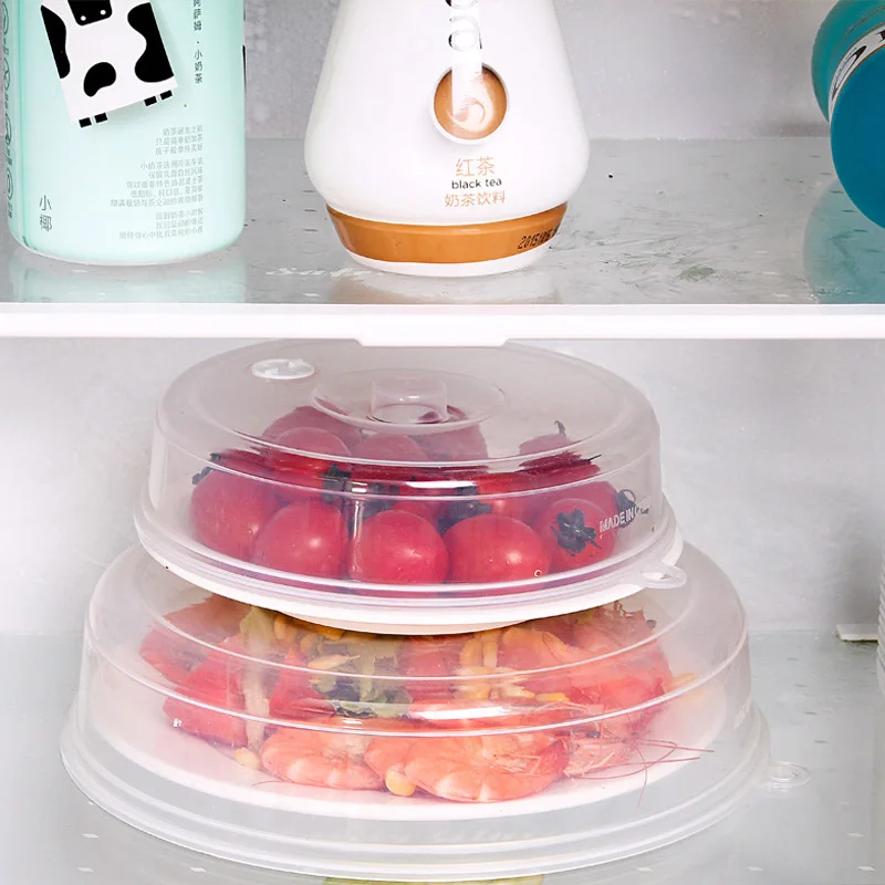 Food Cover Transparent Ventilated Microwave Covers Cookware Oven Dish Pan Lid Plate Stove Lids Anti-Splash Cap | Дом и сад