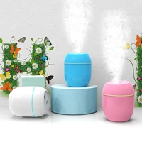 3 modes usb portable air humidifier 250 ml essential oil diffuser auto off with led light for home car mist maker face steamer