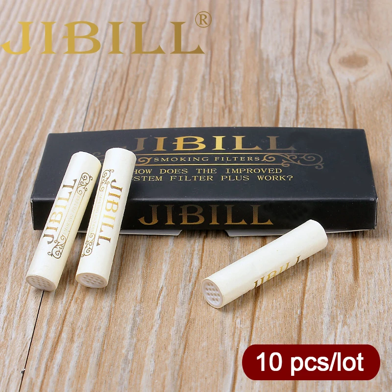 RU- JIBILL 10 шт./лот фильтры для табачной трубки 9 мм курительная трубка фильтр с