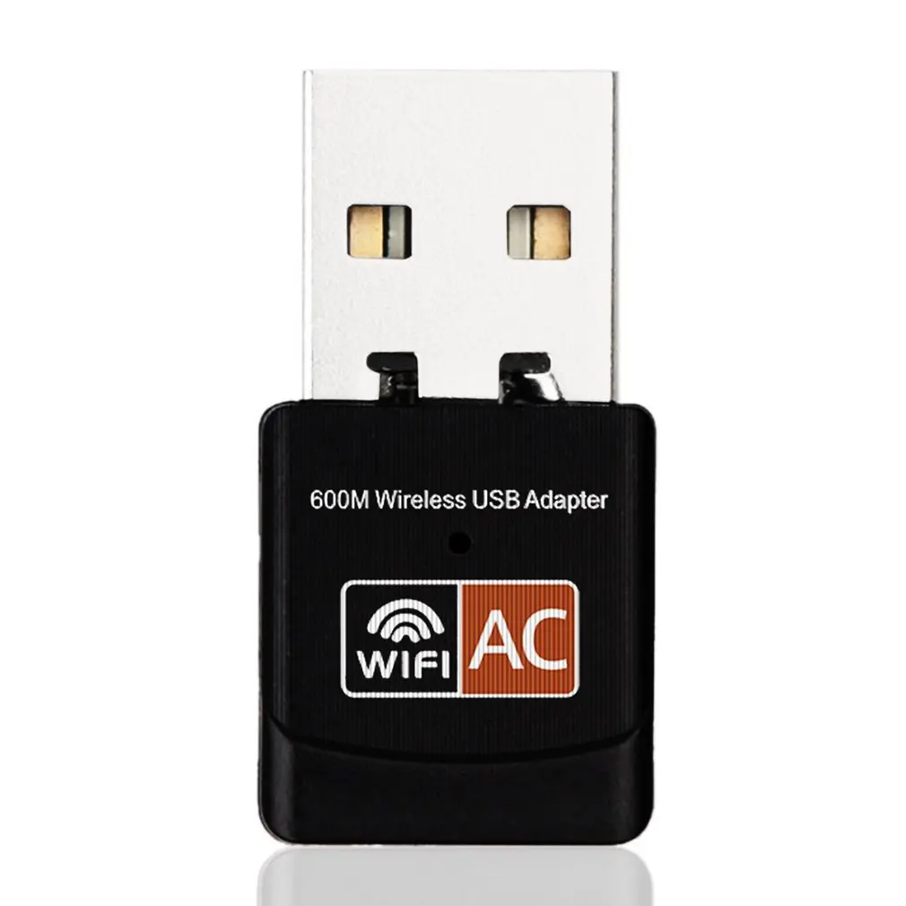 2 4 ГГц 5 беспроводной Wifi адаптер компьютерная сетевая карта AC600Mbps USB WiFi антенна