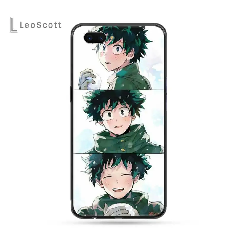 

My Hero Academia deku bakugou Boku Phone Case For OPPO F 1S 7 9 K1 A77 F3 RENO F11 A5 A9 2020 A73S R15 REALME PRO