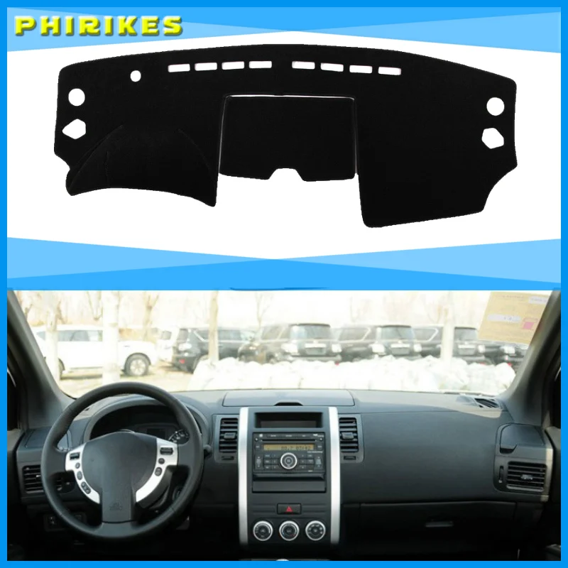 

For Nissan X-Trail Xtrail X Trail T31 2008 -2012 2013 Anti-UV Dashboard Cover Dashmat Mat Pad Car Styling Sun Visor Shade Carpet