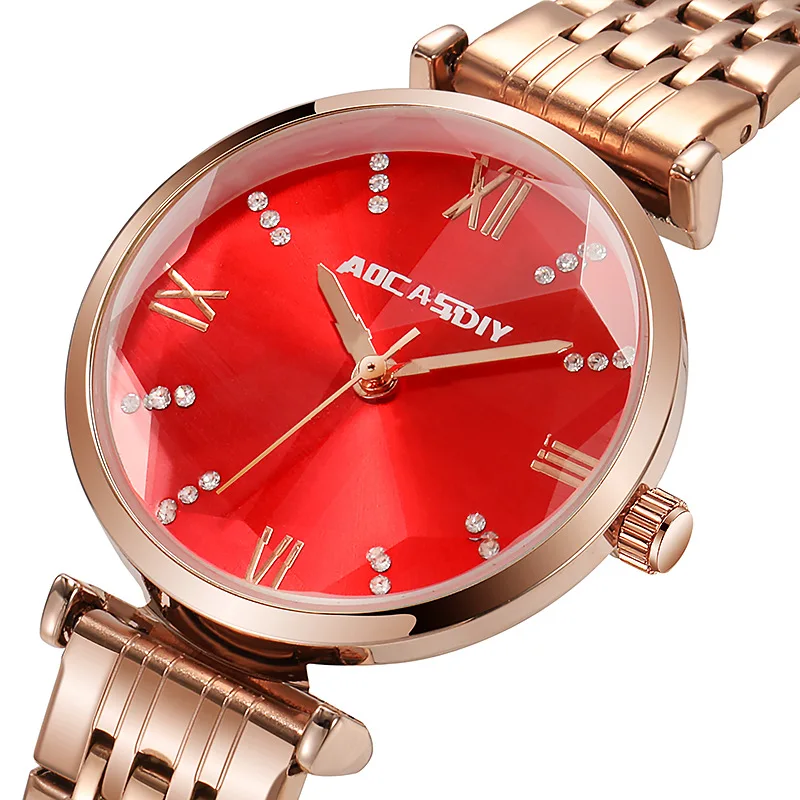 

V2120 Sales Woman Watch Set 5 pcs Quartz Leather Female Wristwatches Simple Roman Ladies Watches 2020 Gift Casual relogio femini