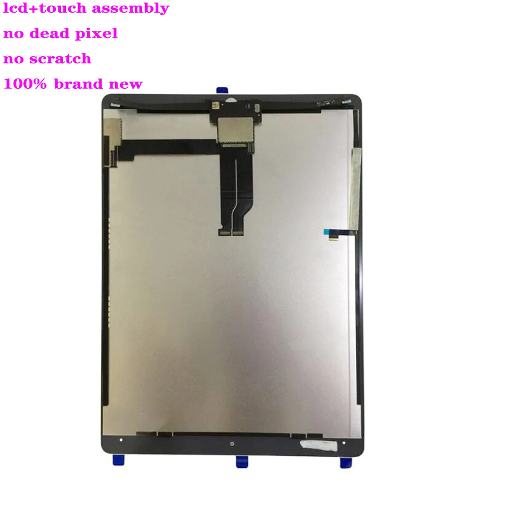 Сменный ЖК-дисплей для iPad Pro 12,9 A1584 A1652/12,9 ''2nd A1670 A1671, кодирующий преобразователь сенсорного экрана в сборе 12,9"