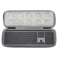 keyboard storage case portable waterproof eva hard mouse box mouse for logitech mx keys case advanced wireless keyboard