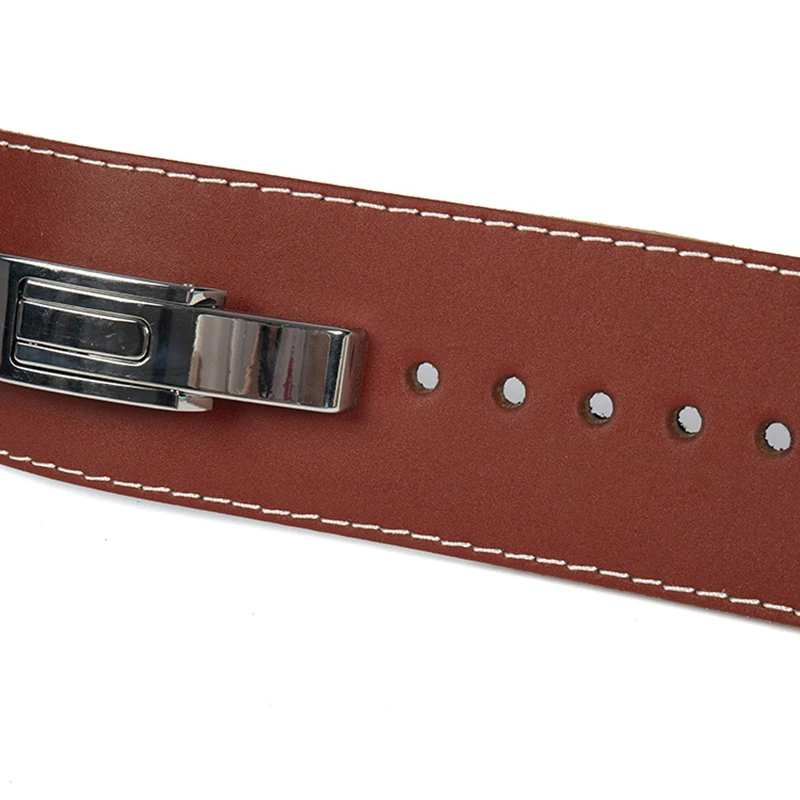 Новинка ремень для фитнеса кожаный поясной приседание тяжелых упражнений