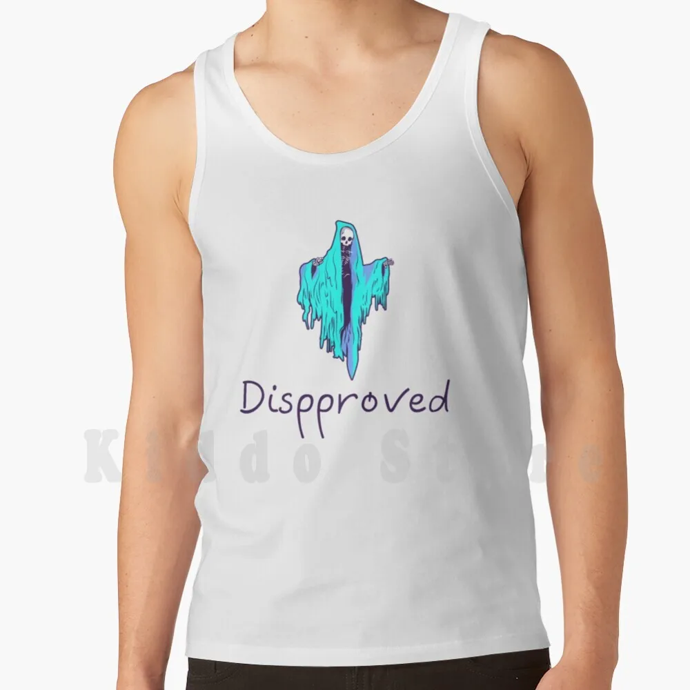 

Ghost Of Disapproval tank tops vest sleeveless Boo Ghost Disapproval Funny Halloween Spooky Ghosts Ghost Of Disapproval