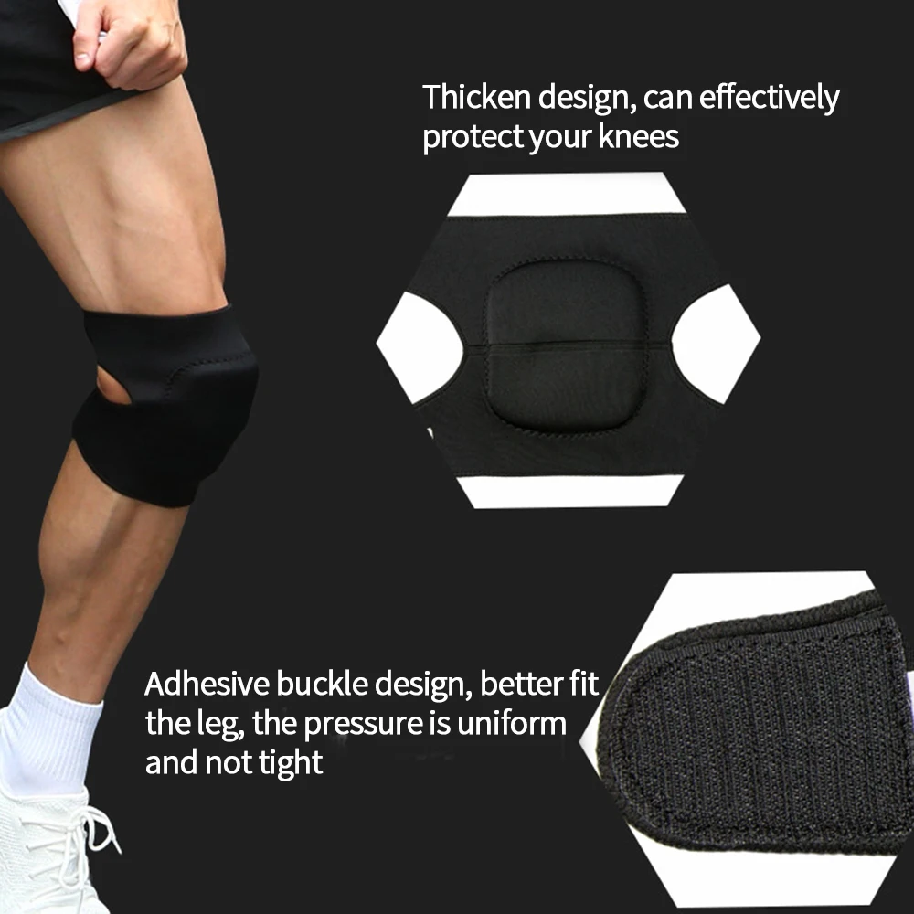 

Anti-Collision Composite Dance Knee Sponge Protective Gear Pads Rubber Sponge Sports Protective Gear Warmth Dancing Knee