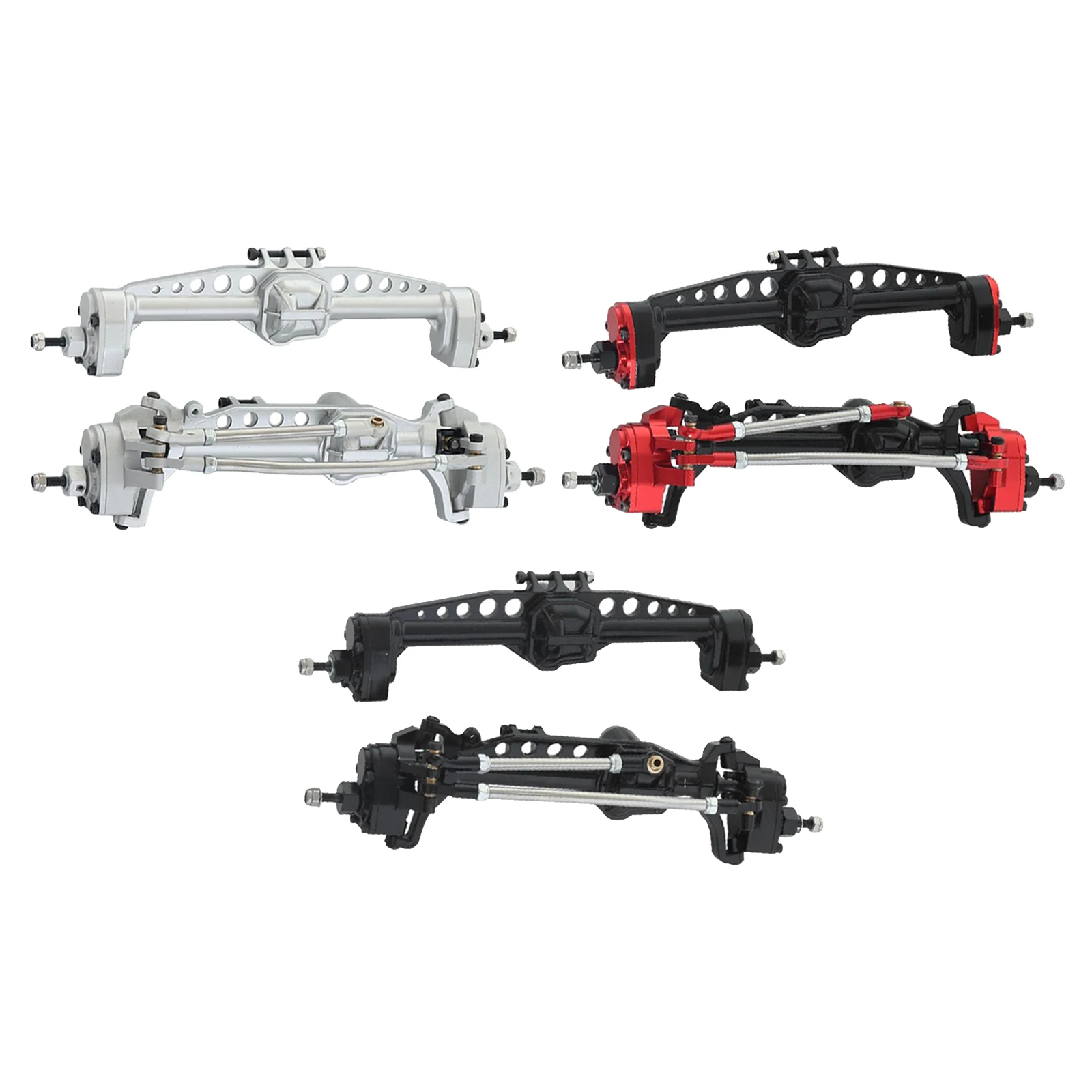 

Aluminum Front Rear Portal Axle for 1/10 SCX10 III AX103007 RC Crawler Car