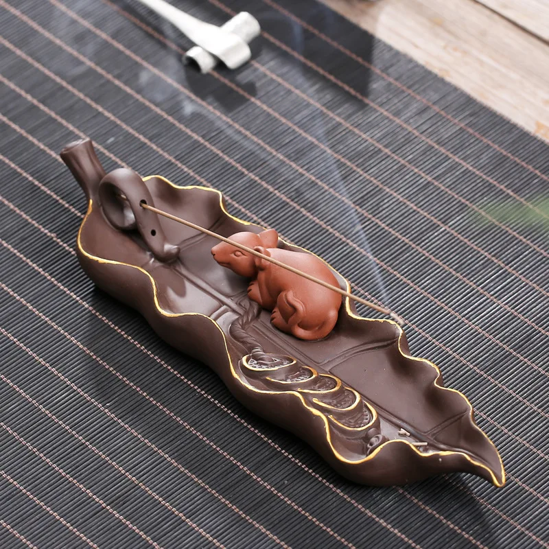 Подставка для благовоний в стиле чайного дома керамическая подставка креативное