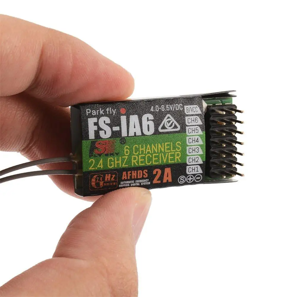 LeadingStar FlySky FS-iA6 2 4G 6CH AFHDS приемника для FS-i10 FS-i6 передатчик | Игрушки и хобби