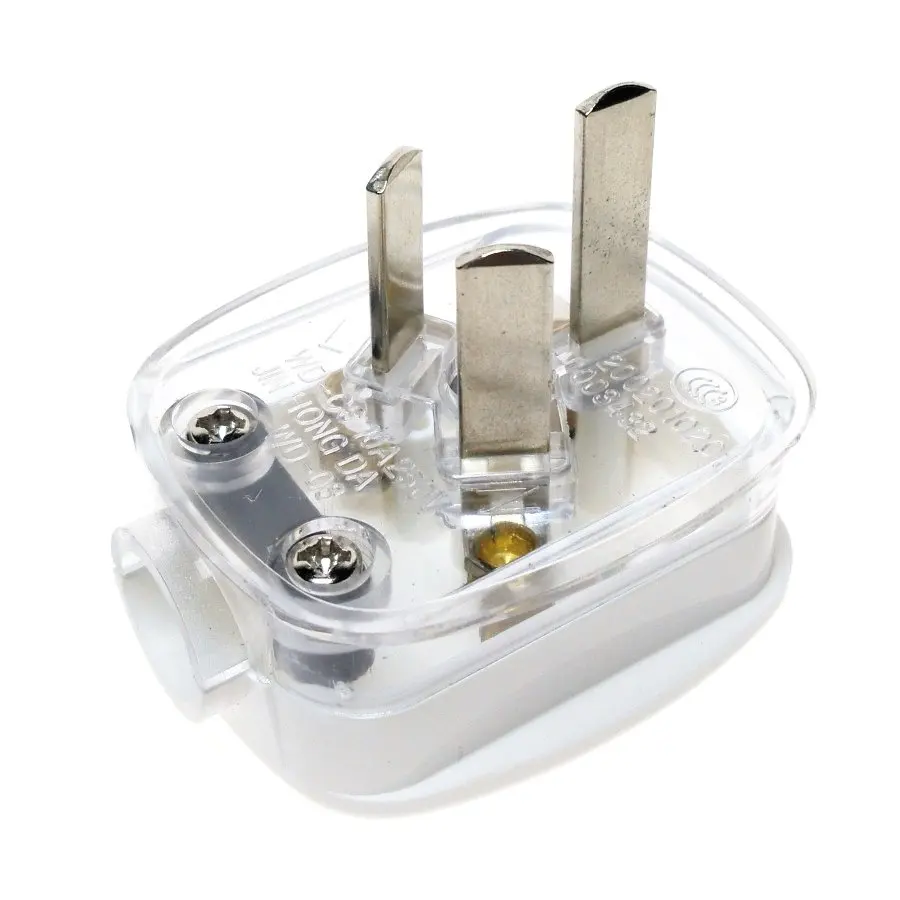 China Standard 3-Pin DIY Rewireable Power Plug AC100~250V 10A | Обустройство дома
