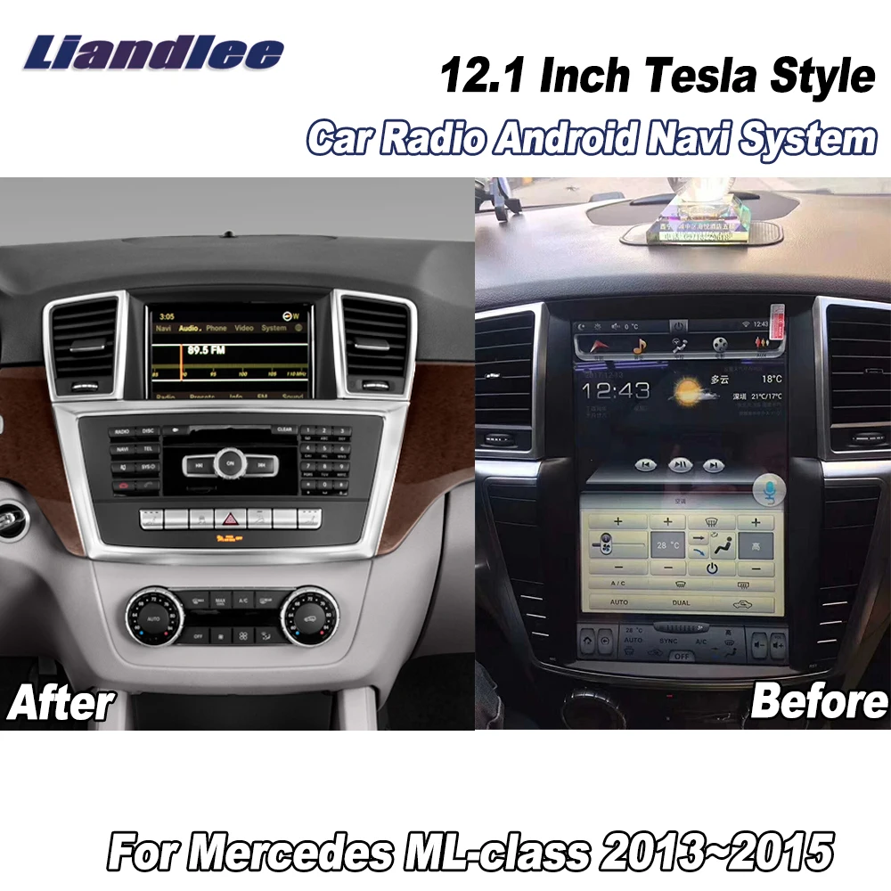 Для Mercedes Benz ML Class 2013 2014 2015 Android мультимедийный автомобильный радиоплеер