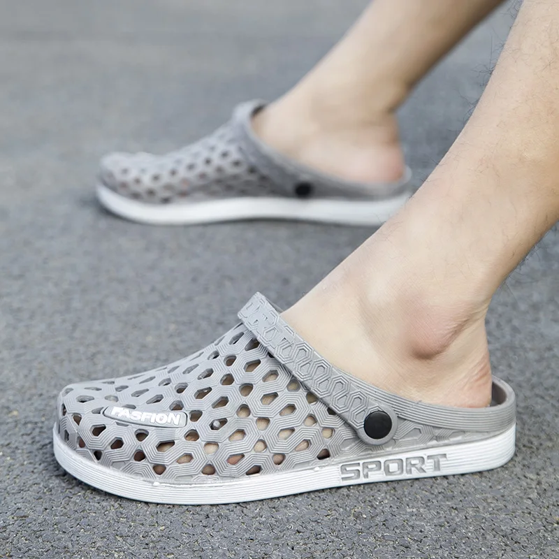 Мужские тапочки Мужская обувь летние сандалии Повседневная дышащая для отдыха