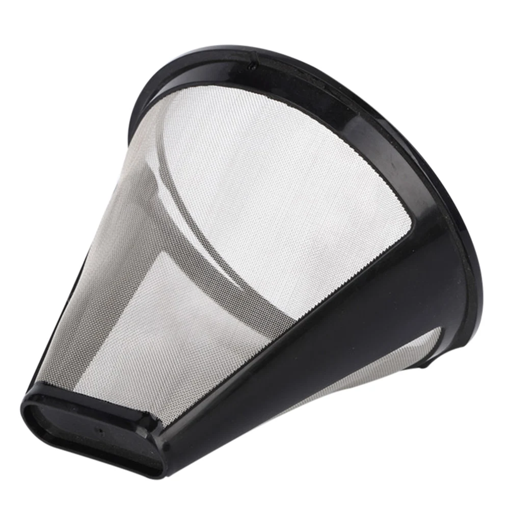 

Stainless Steel Coffee Filter Strainers Reusable Coffee Dripper Handmade Coffee Accessories for Home Office CLH@8