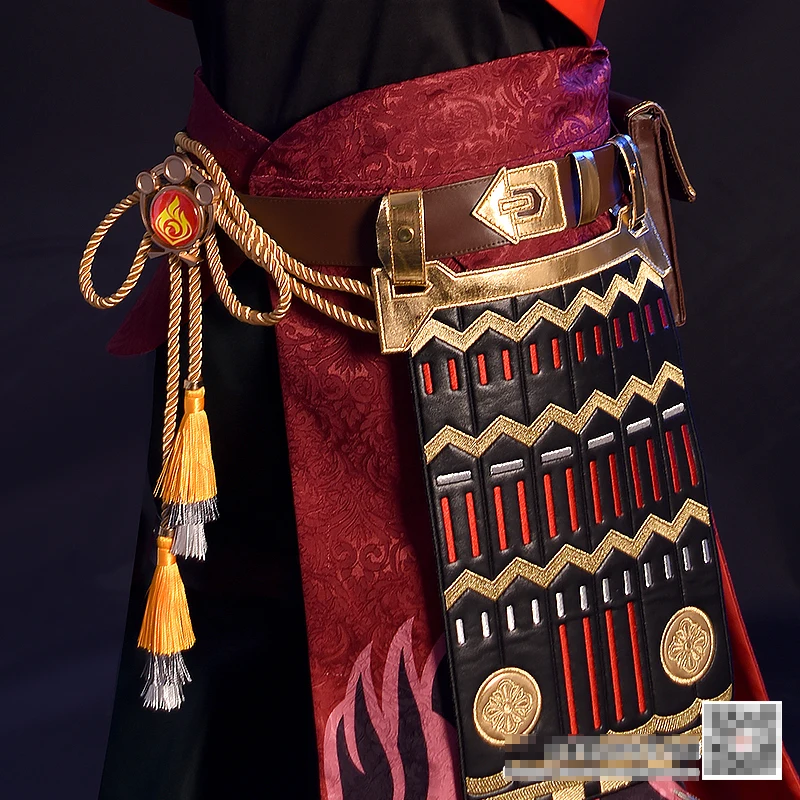 Игровой костюм Genshin Impact Thoma униформа для косплея на Хэллоуин одежда карнавала
